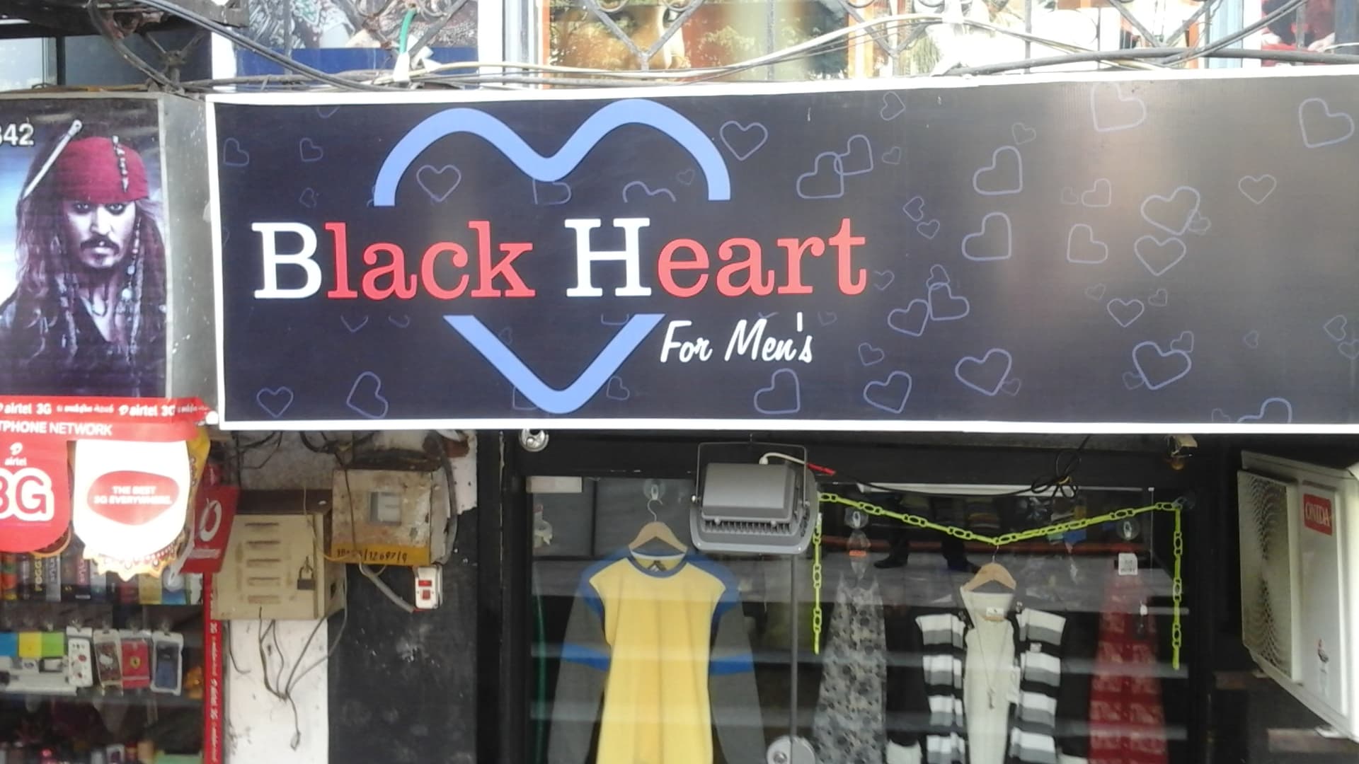 Black Heart For men's