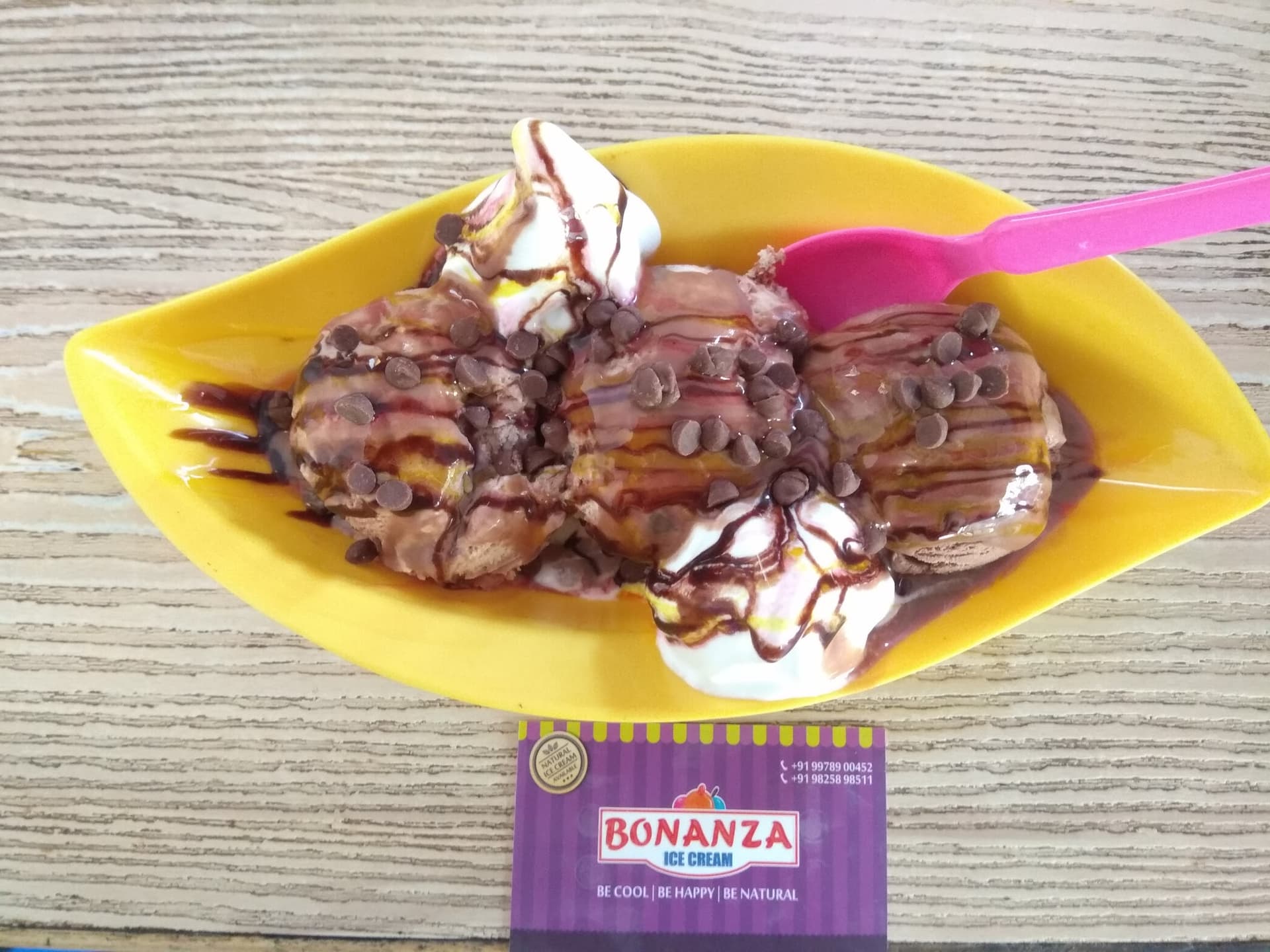BONANZA NATURAL ICE CREAM