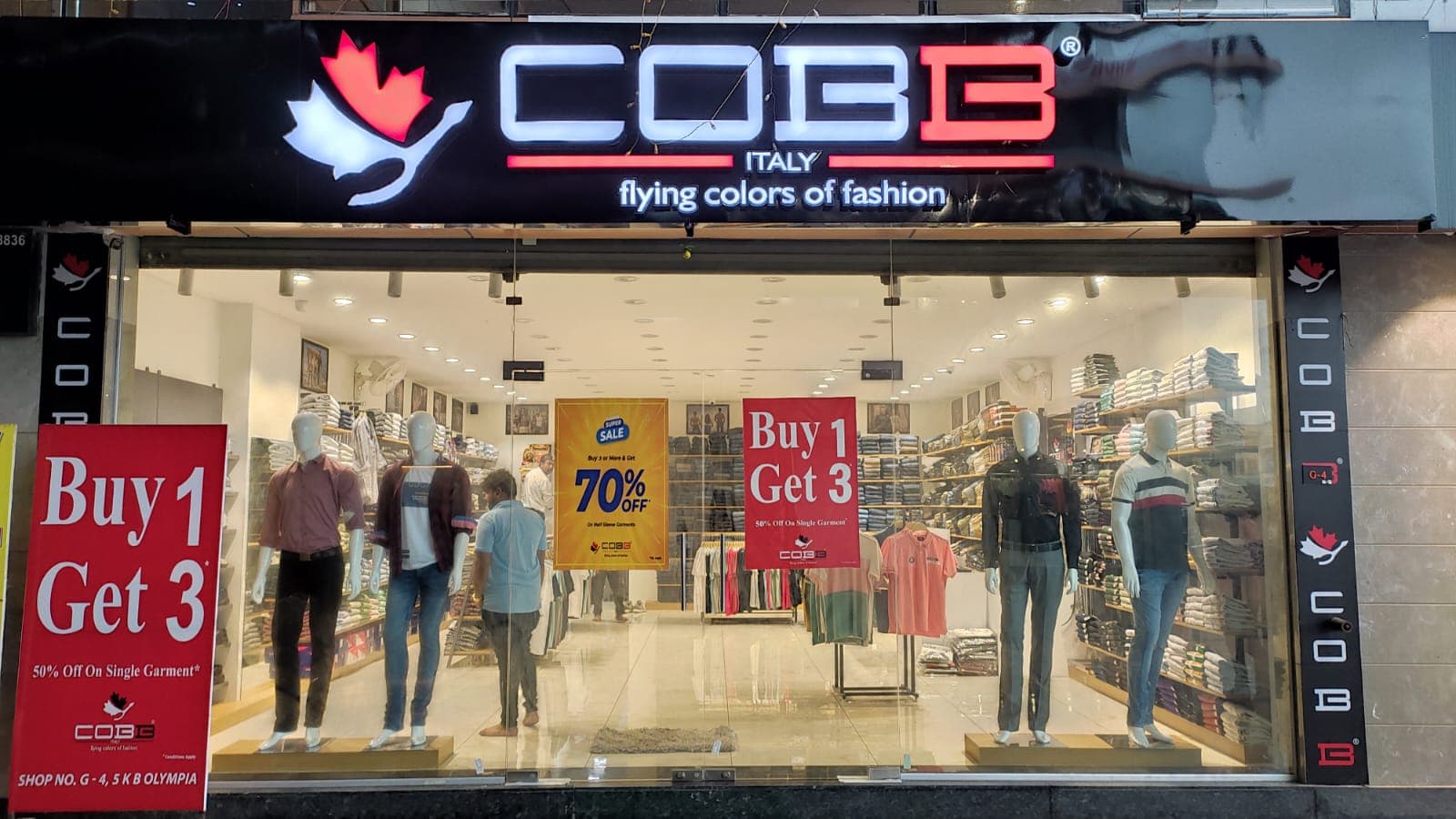 COBB ITALY althan surat (Men's Clothes and Shoes)