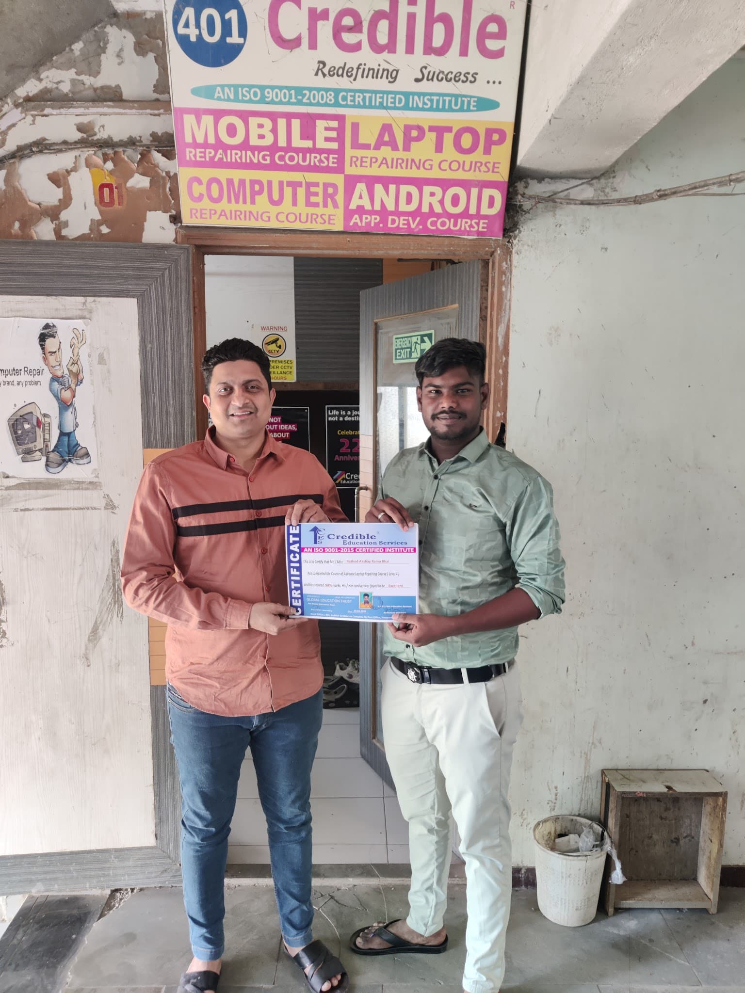 Credible Education Services : Mobile & Laptop Repairing Institute