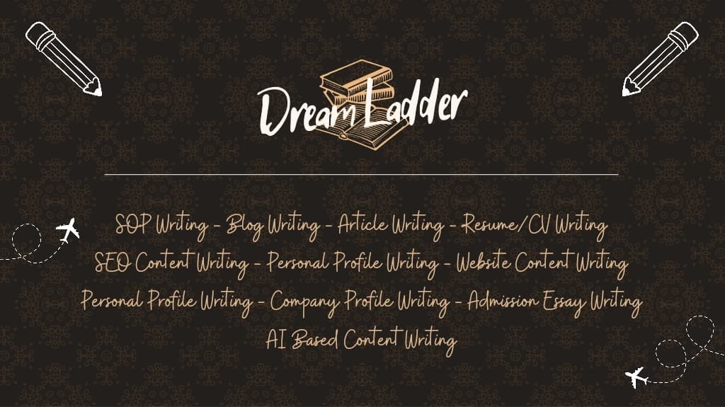 Dream Ladder Consultancy - Content & SOP Writing Services