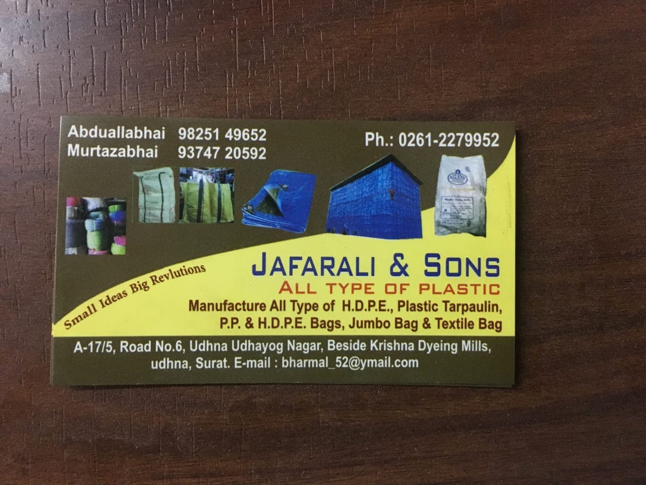 Global plastic tarpaulins udhna tadpatri (talpatriwala)