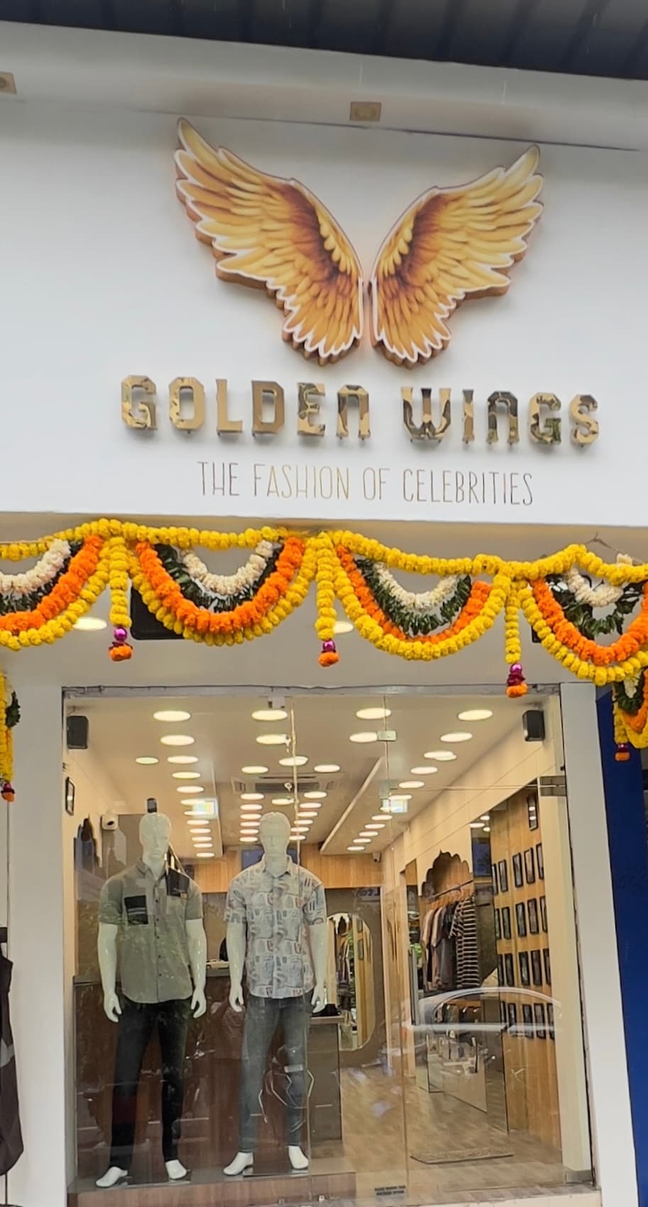 Golden Wings ( Men’s Wear) The Fashion of Celebrities