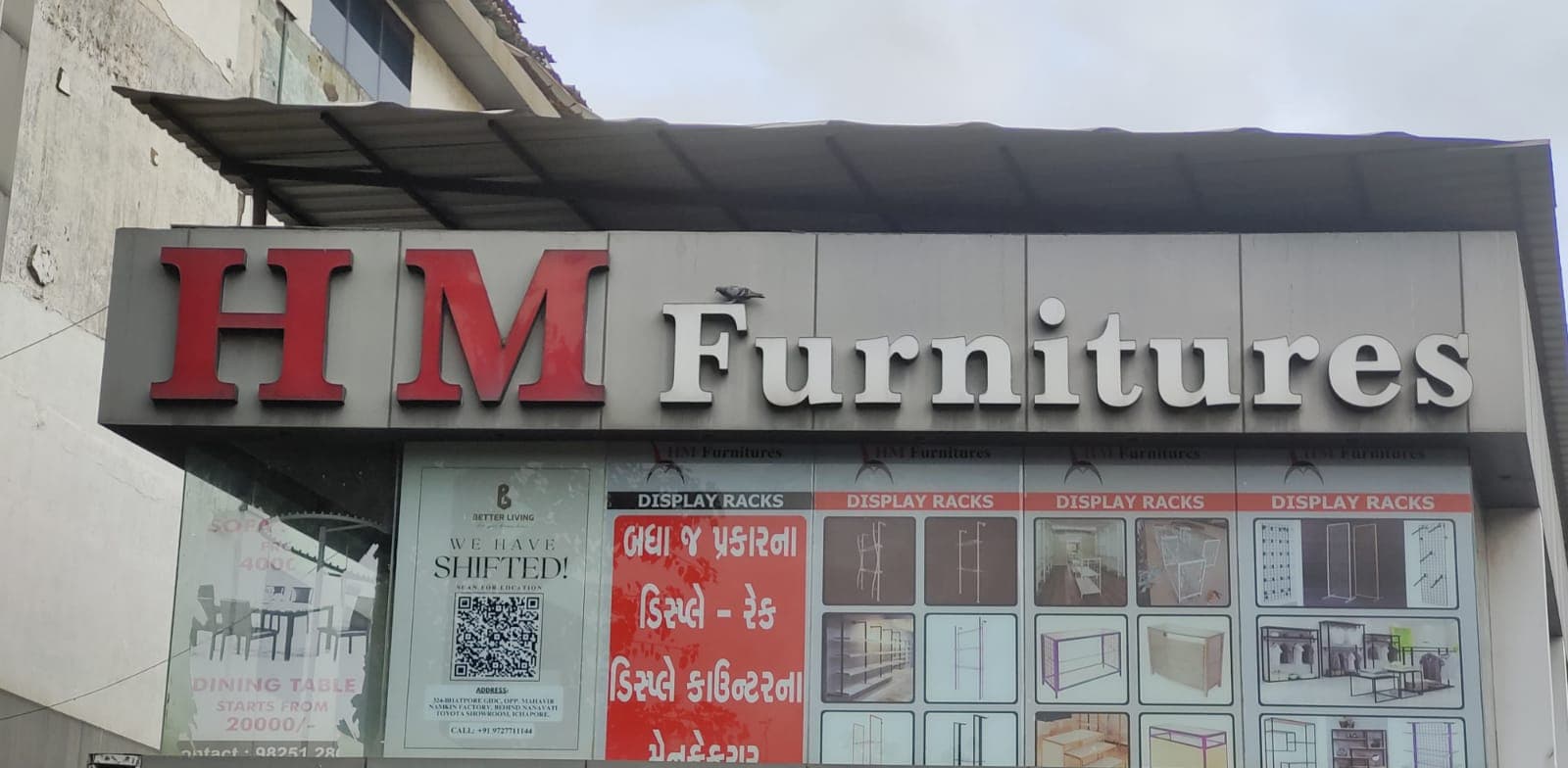HM FURNITURES RACKS & PARTS