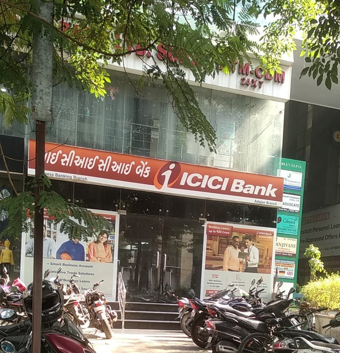 ICICI Bank Adajan Surat-Branch & ATM