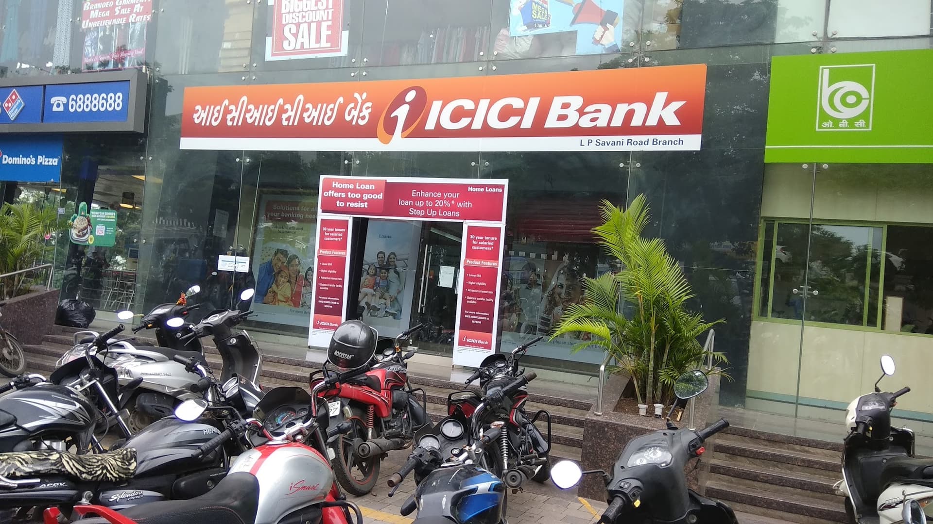 ICICI Bank Surat L P Savani Road