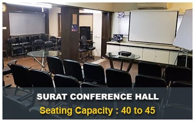 iiiEM Co-working Space  Conference Hall  Seminar Hall  Training Room  Board Room  Seminar Room in Surat  Gujarat