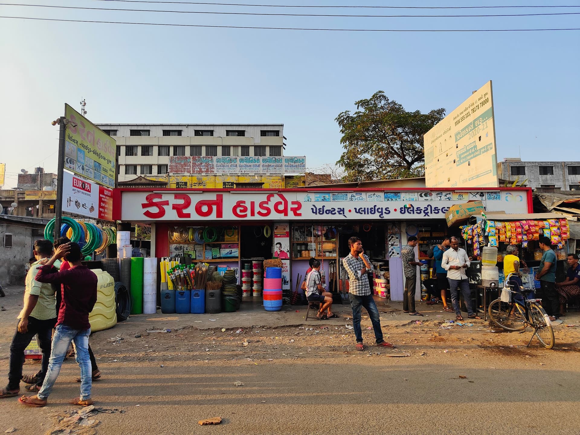 Karan Hardware paint plywood and Tools