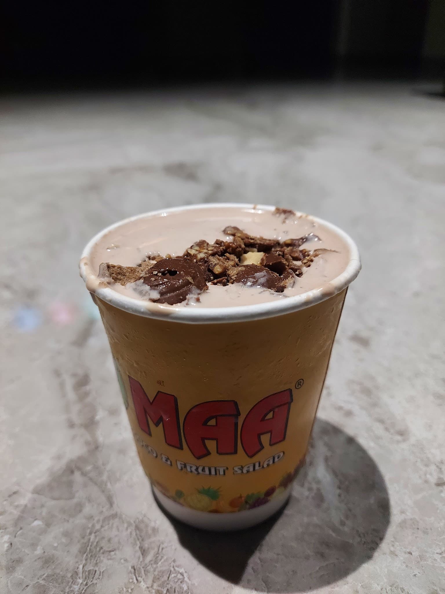 Maa Cold Coco and Fruit Salad