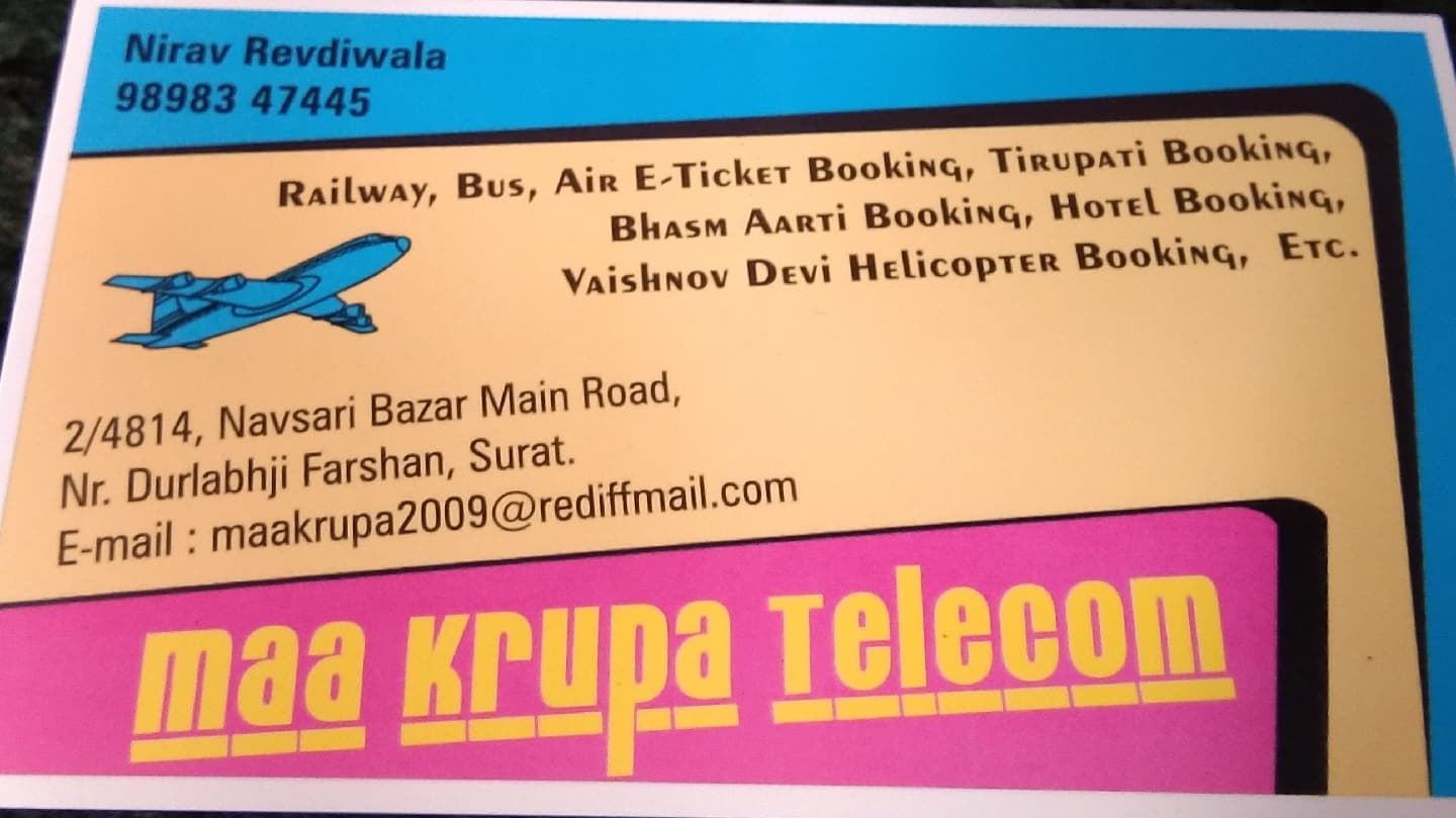 Maa Krupa Tours & Travels