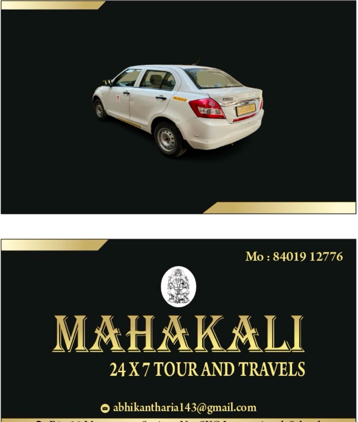MAHAKALI 24×7 Tour And Travels Surat