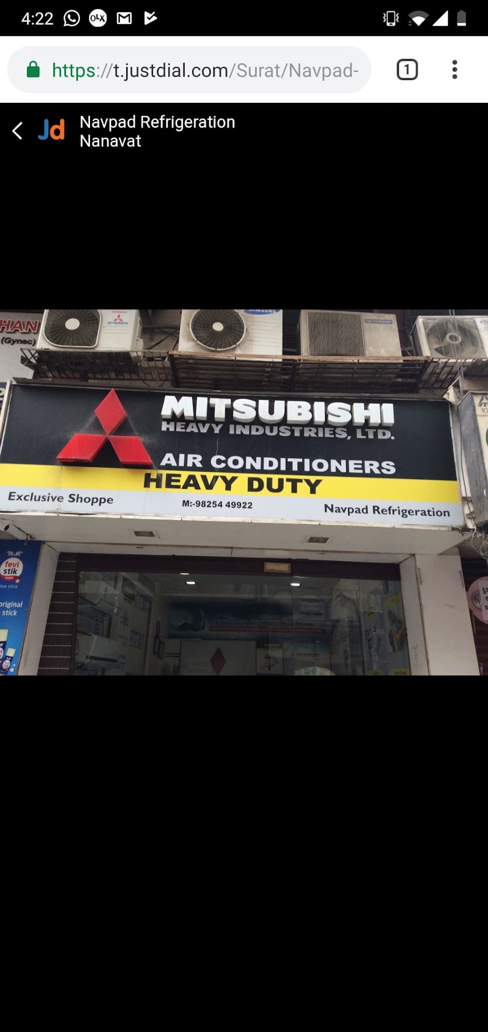 Navpad refrigeration