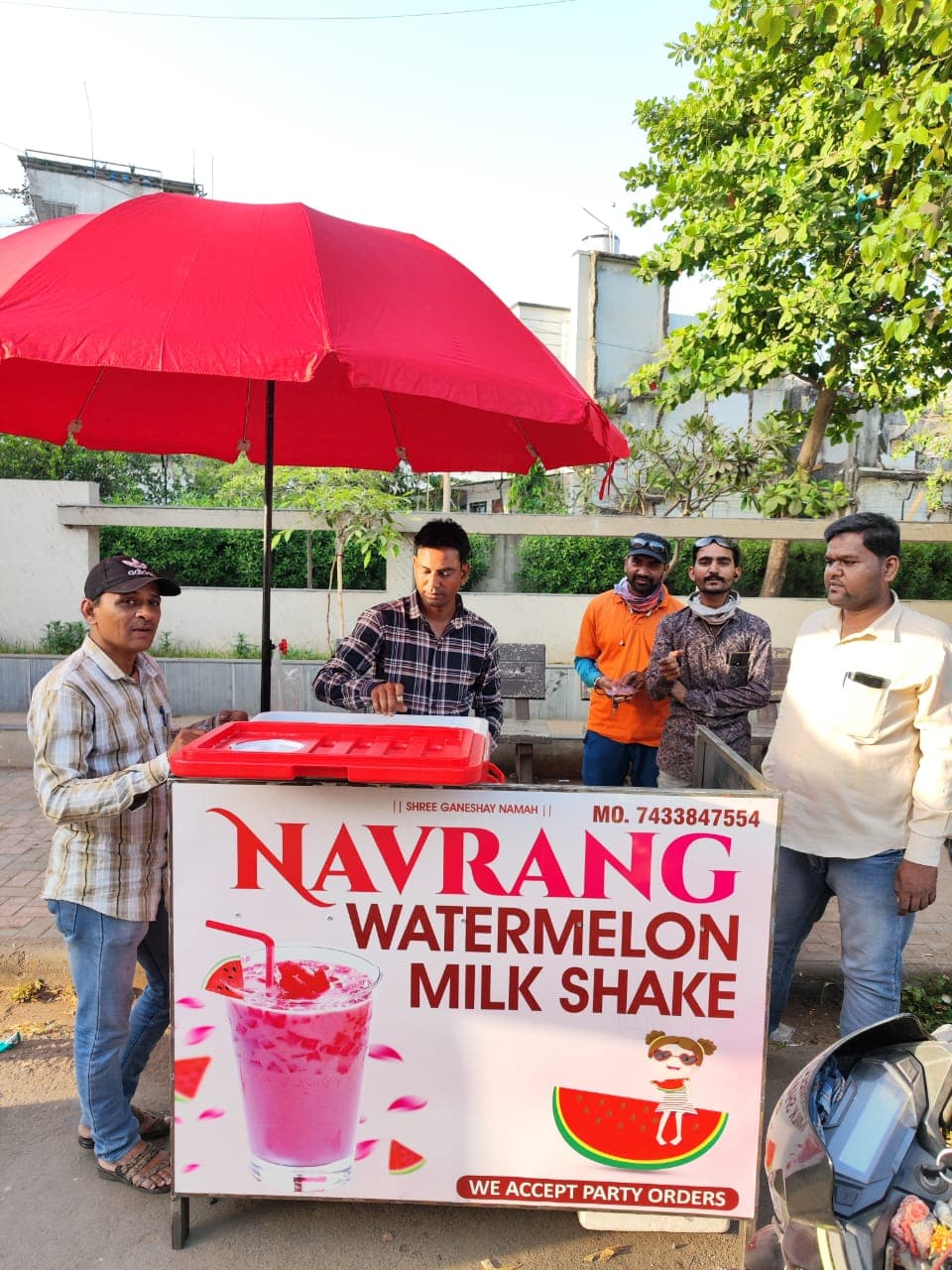 Navrang Watermelon Milk Shake