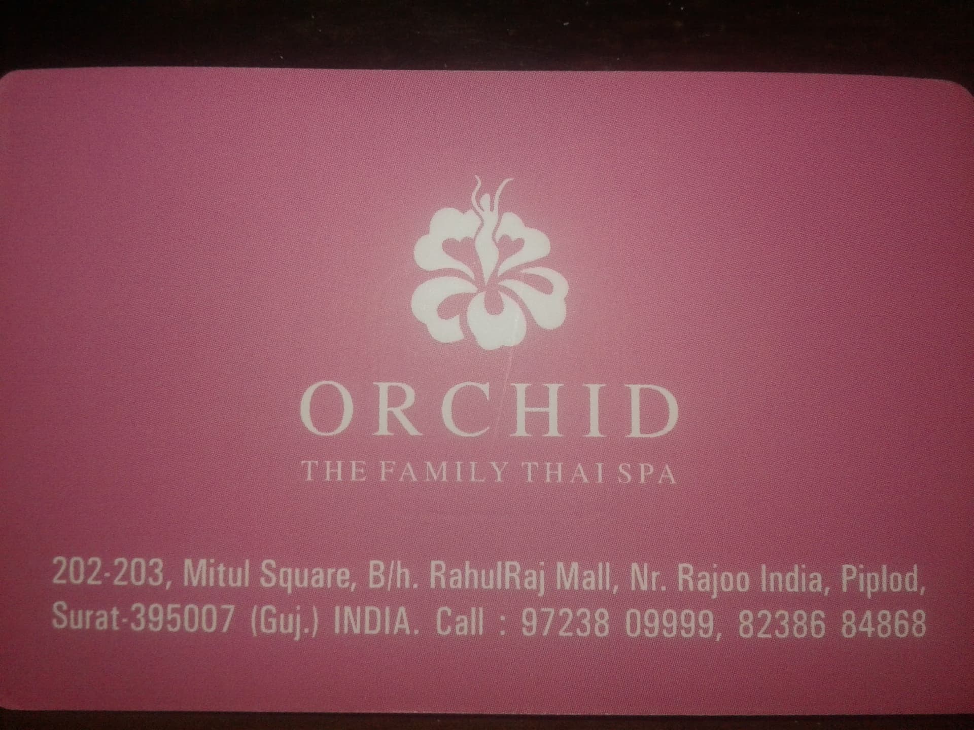 Orchid The Family Spa
