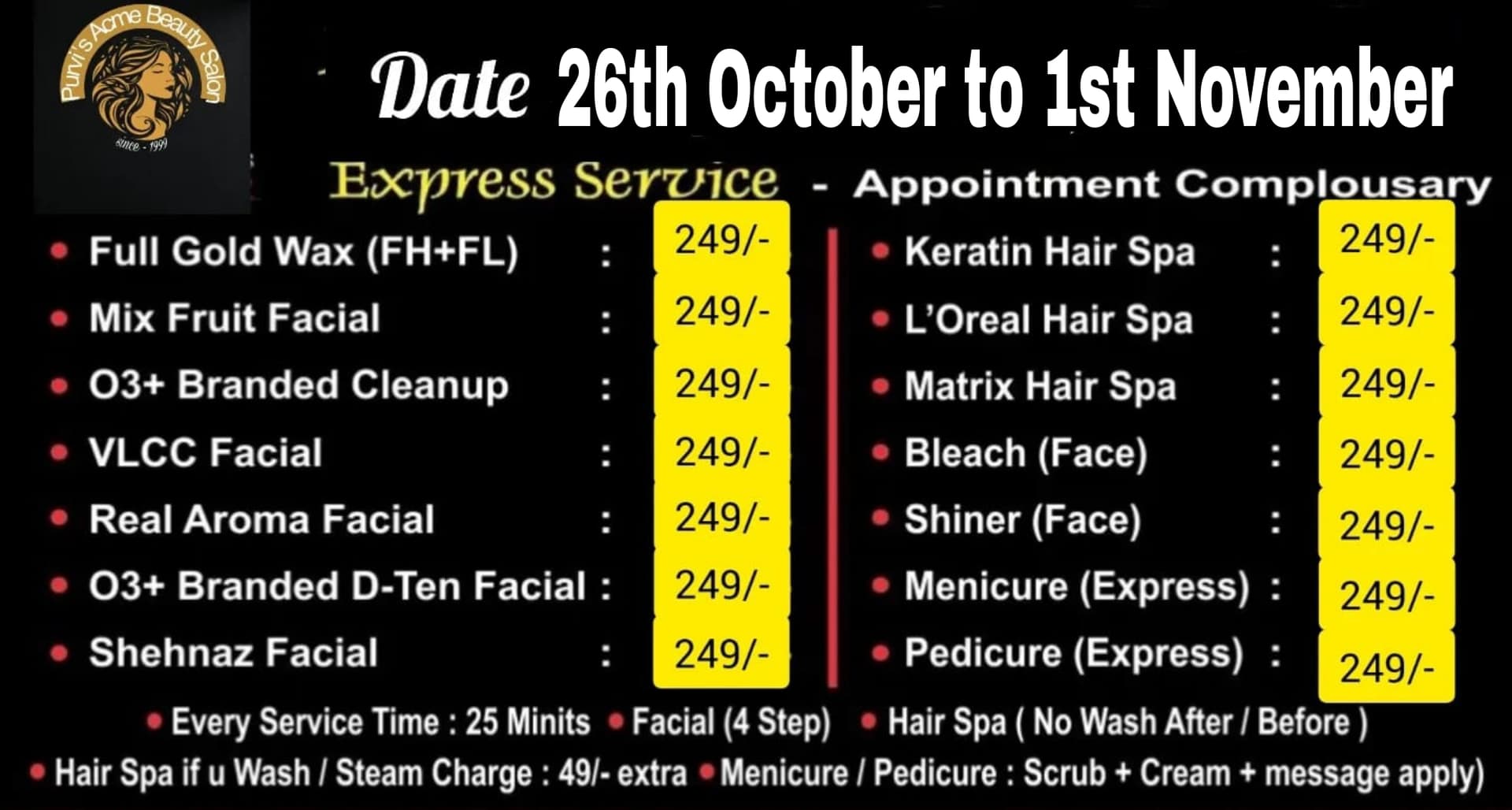 Purvi's Acme Beauty Salon