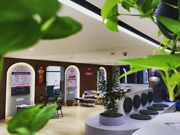 Red & White Multimedia Education