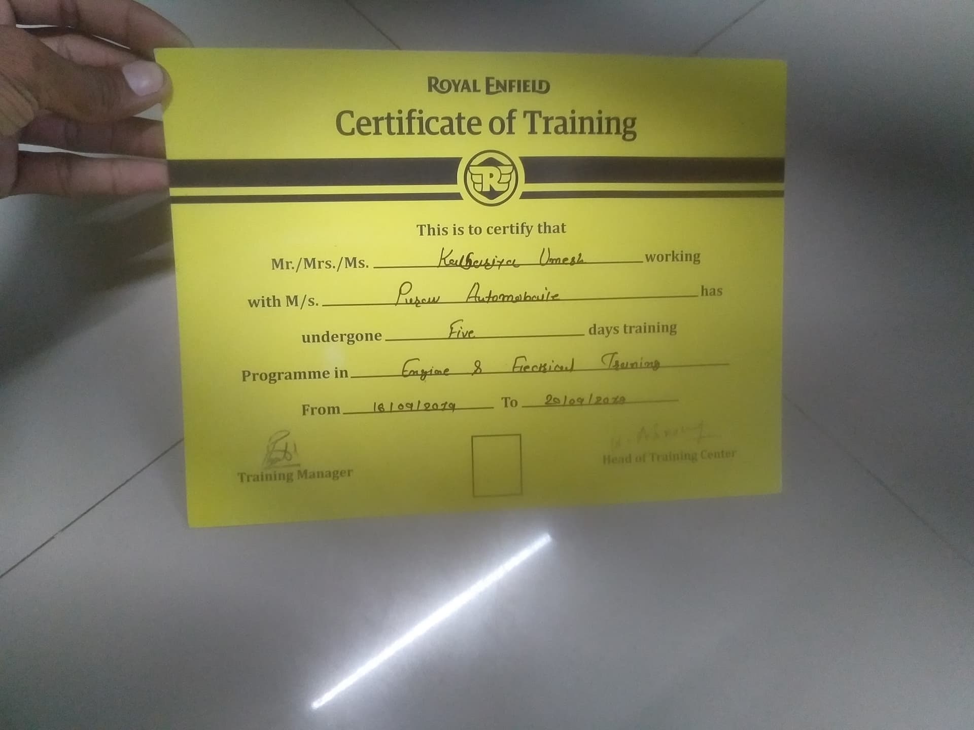 Royal Enfield Krishna Auto