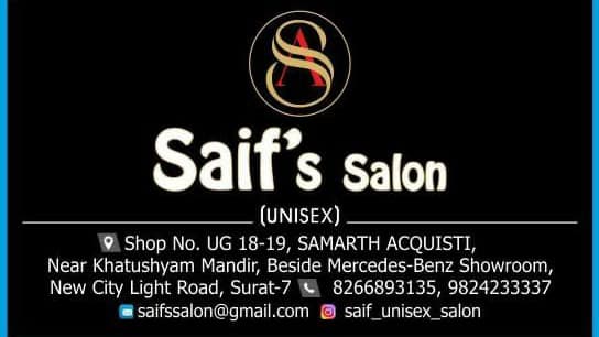 Saif’s salon