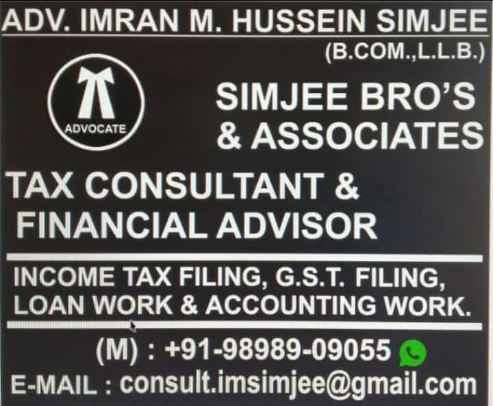 Simjee Bro's & Associates Income Tax Consultancy & Financial Advisor