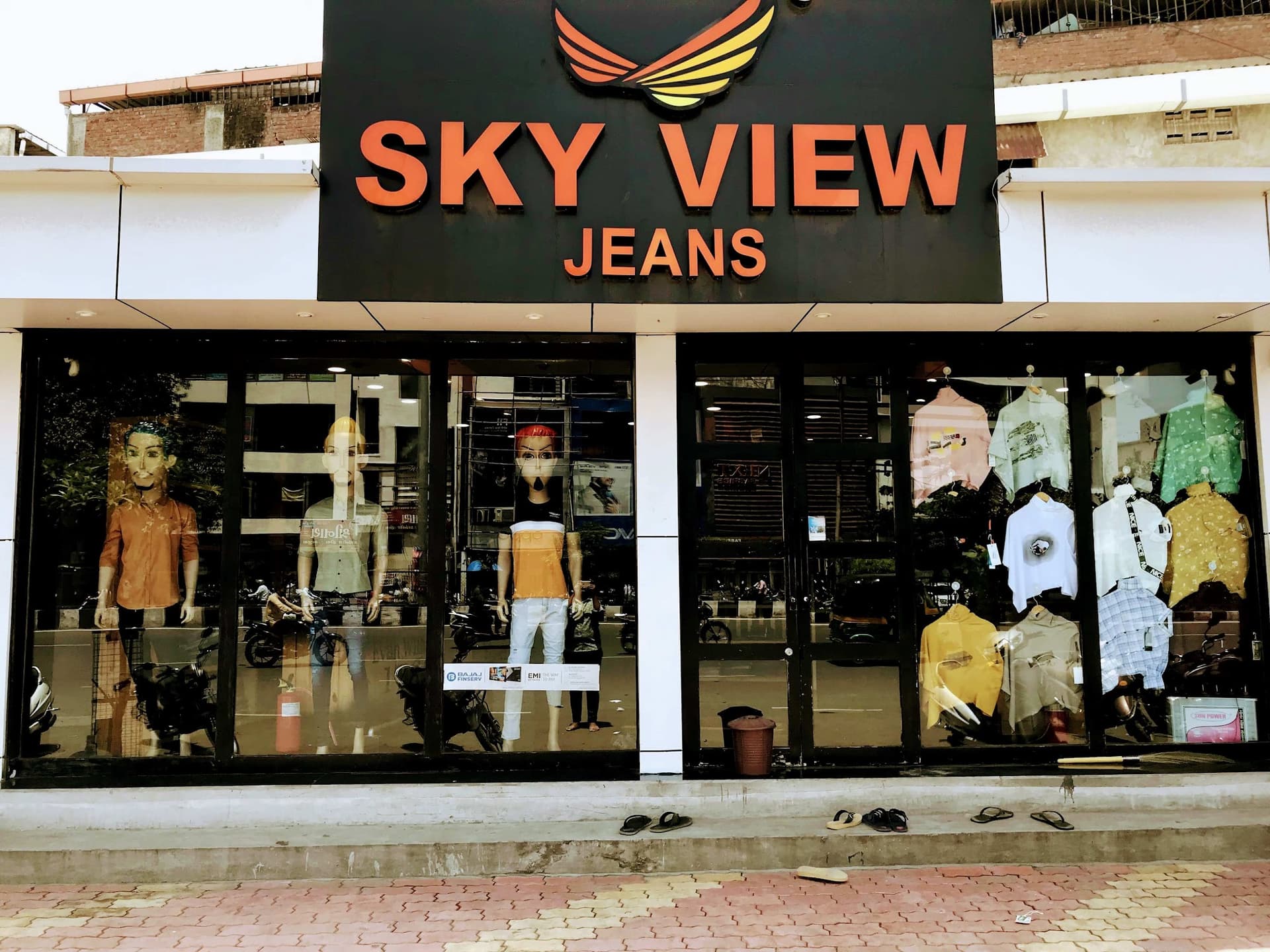 Sky view jeans