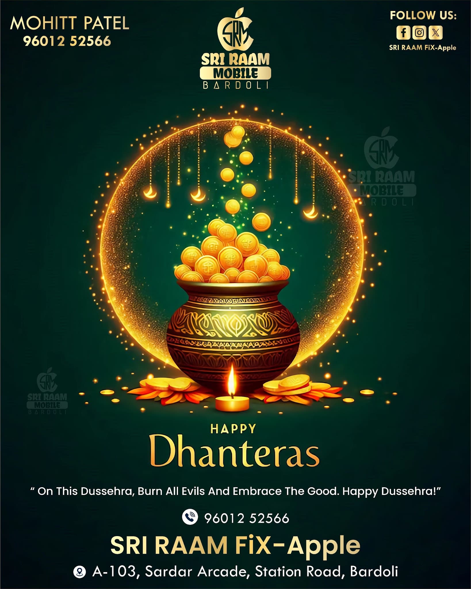 SRI RAAM MOBILE REPARING BARDOLI APPLE SOLUTIONS (SRI RAAM FiX-Apple)