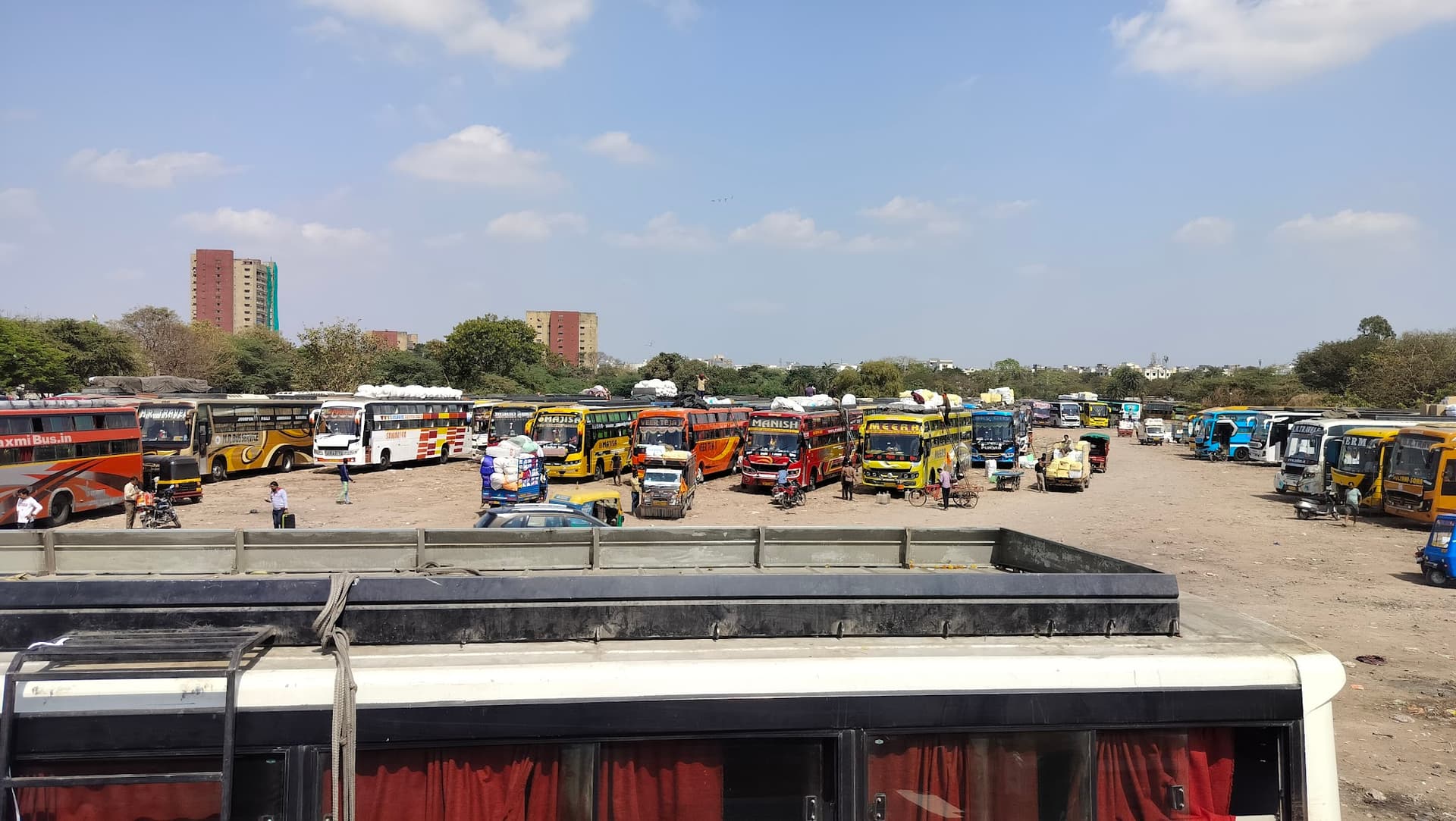 Surat Travels Bus Parking