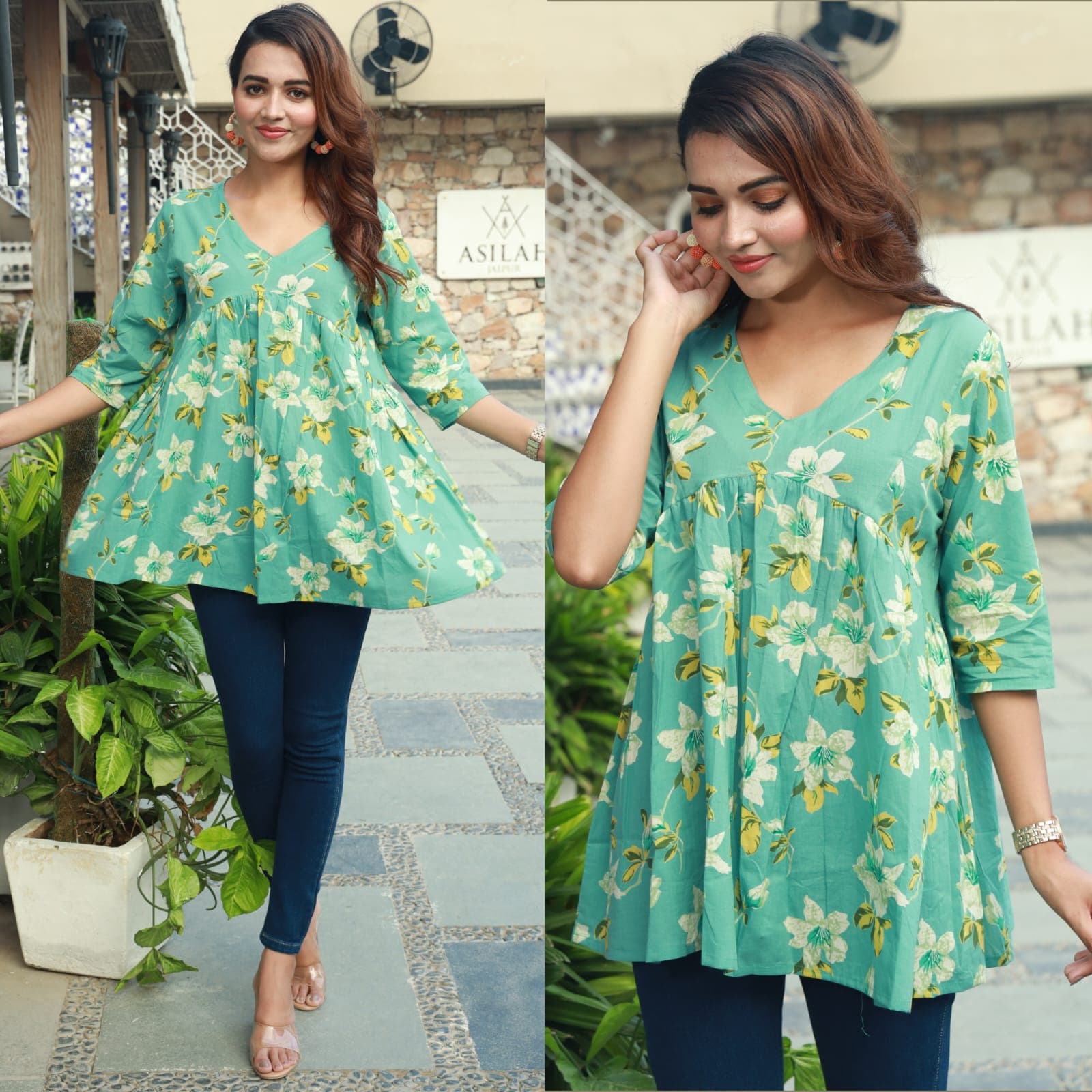 Swastik Designs Jaipur cotton kurti