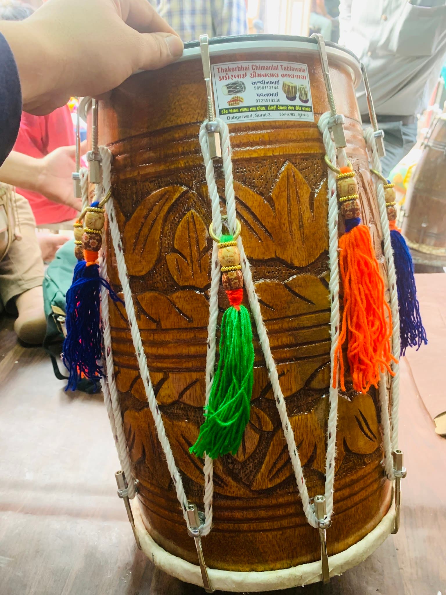 Tct Thakorbhai chimanlal tabla merchant
