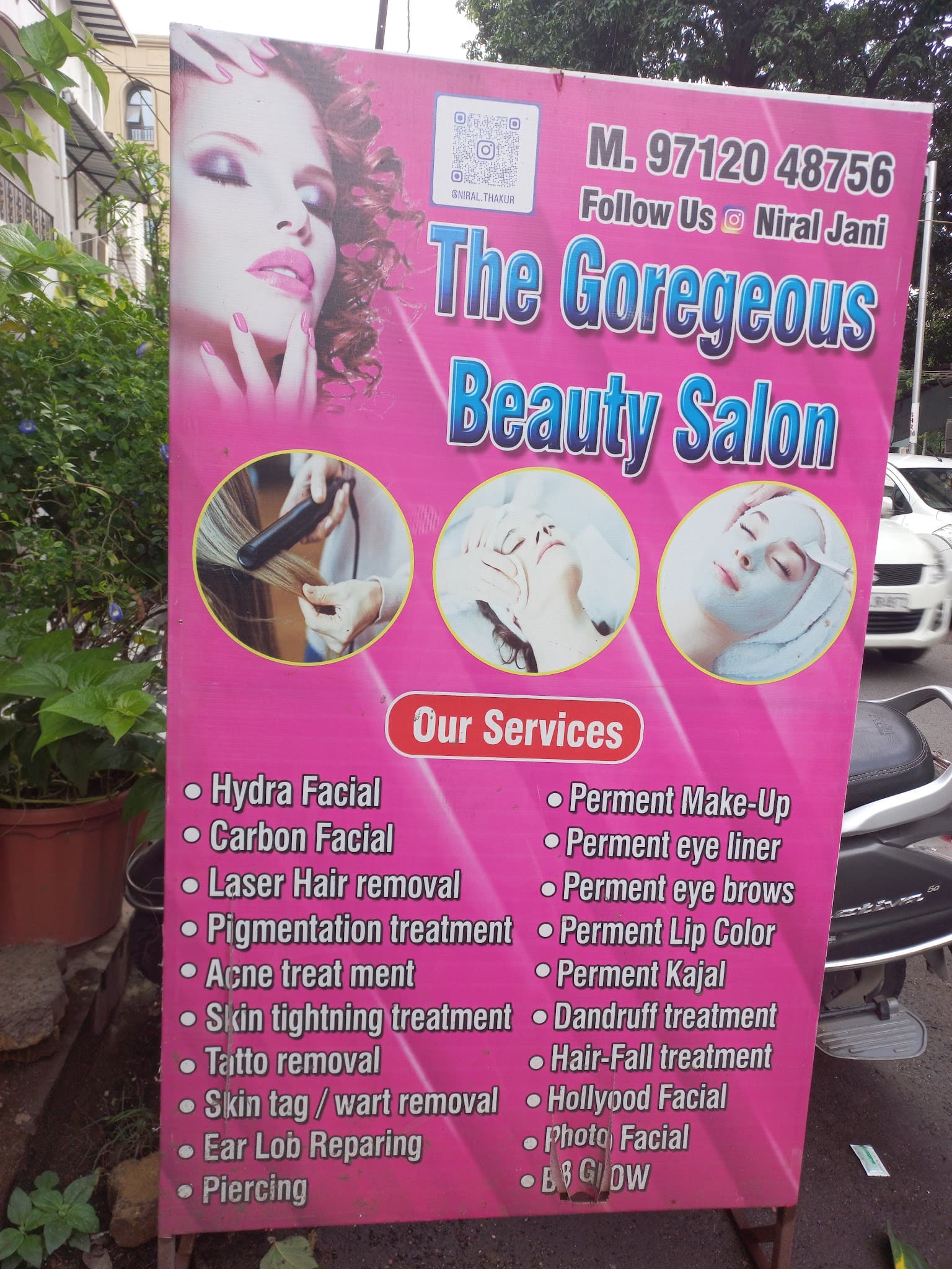 The gorgeous beauty salon