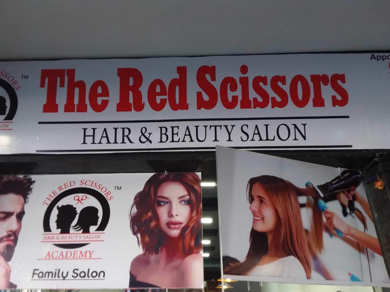 The Red Scissors Hair Salon & Beauty Salon