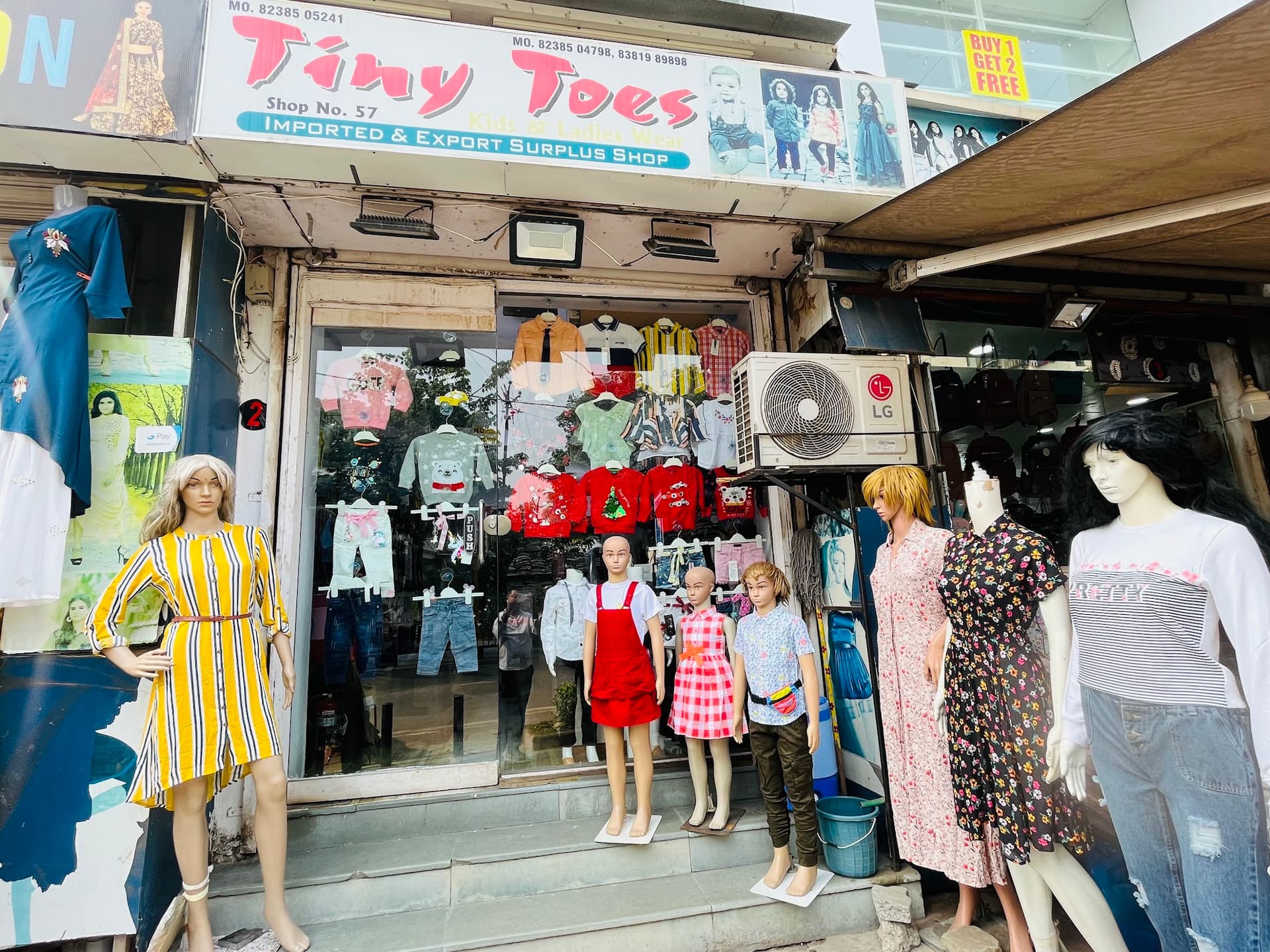Tiny toes kids wear imported n surplus clothing store