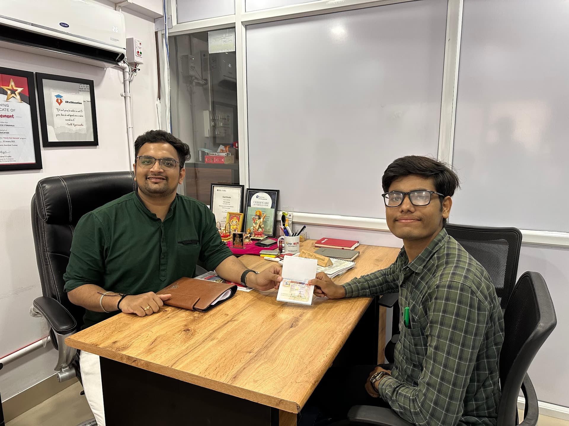 Tirth Vyarawala- ER’S Education & Consultancy