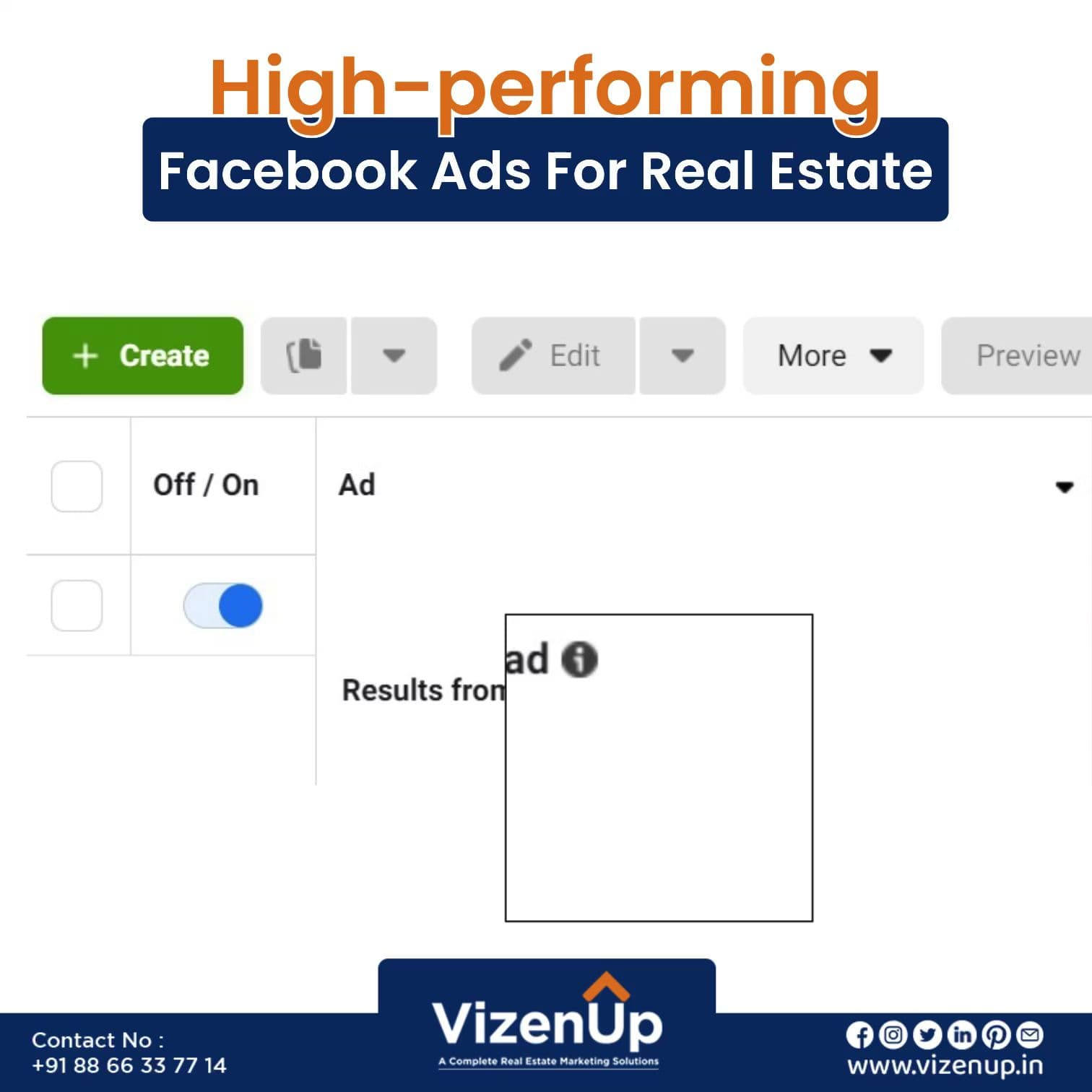 VizenUp - A Complete Real Estate Marketing Solutions