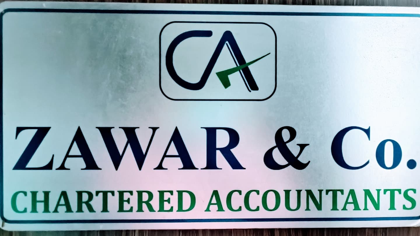 𝗭𝗔𝗪𝗔𝗥 & 𝗖𝗢 -GST Registration Return Filing Consultant/Income Tax/Loan Services/Audit Service/Chartered Accountant Firm Surat