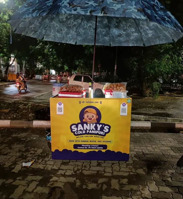 Sanky's cold panipuri